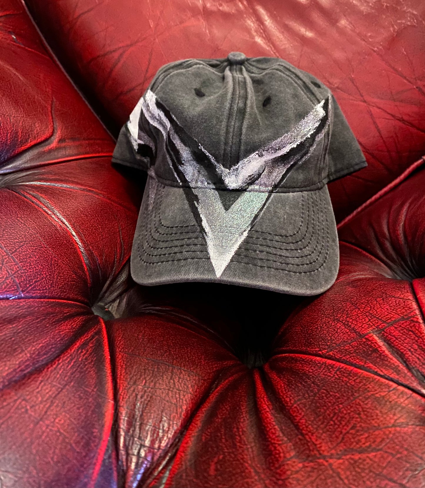 cap - cotton - black „feather“ edition