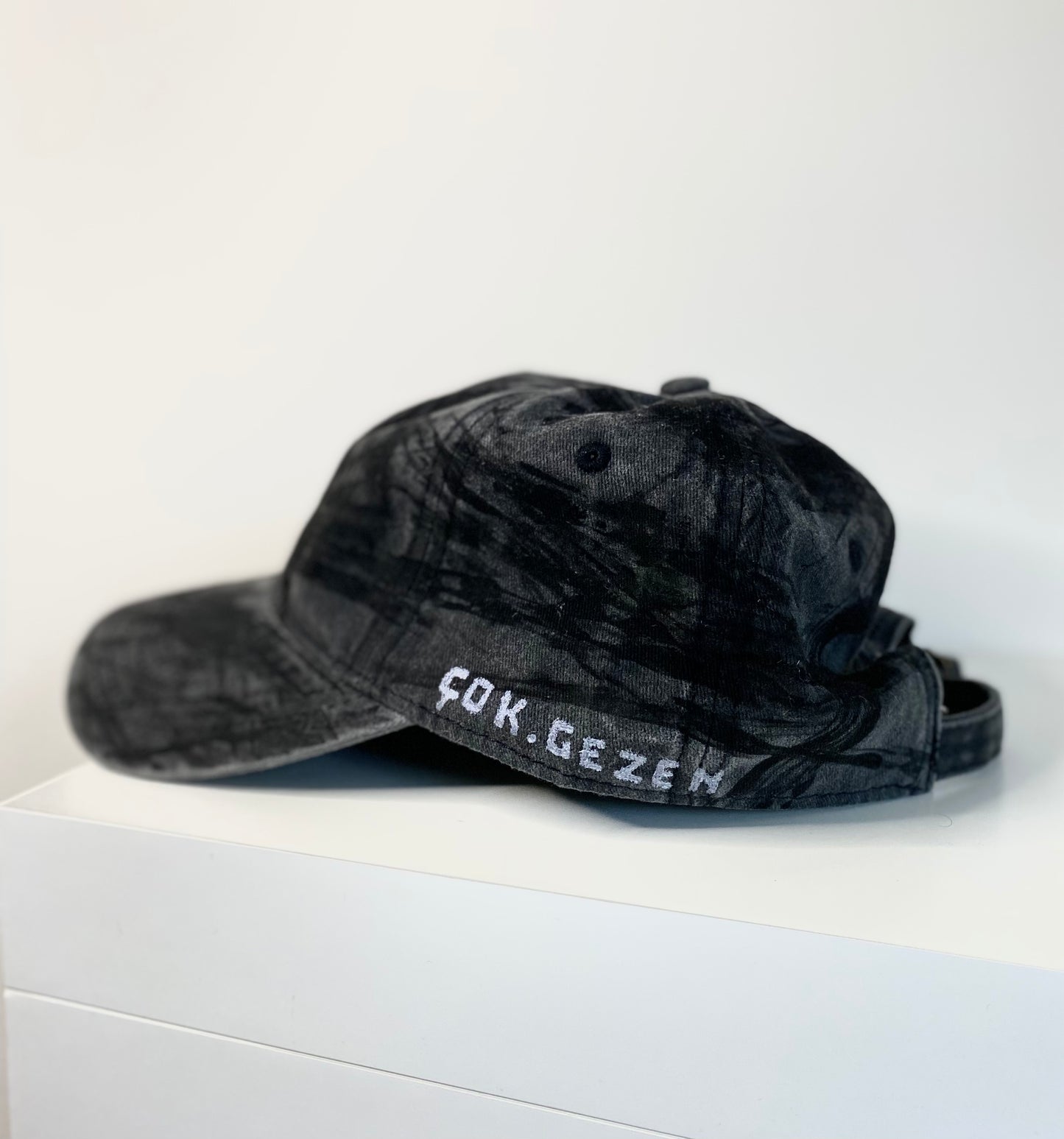 cap - cotton - black „spider“