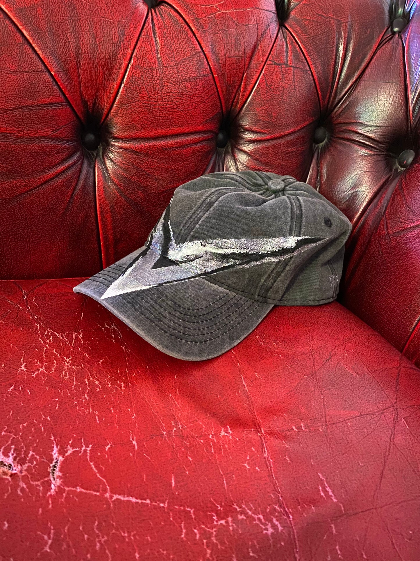 cap - cotton - black „feather“ edition