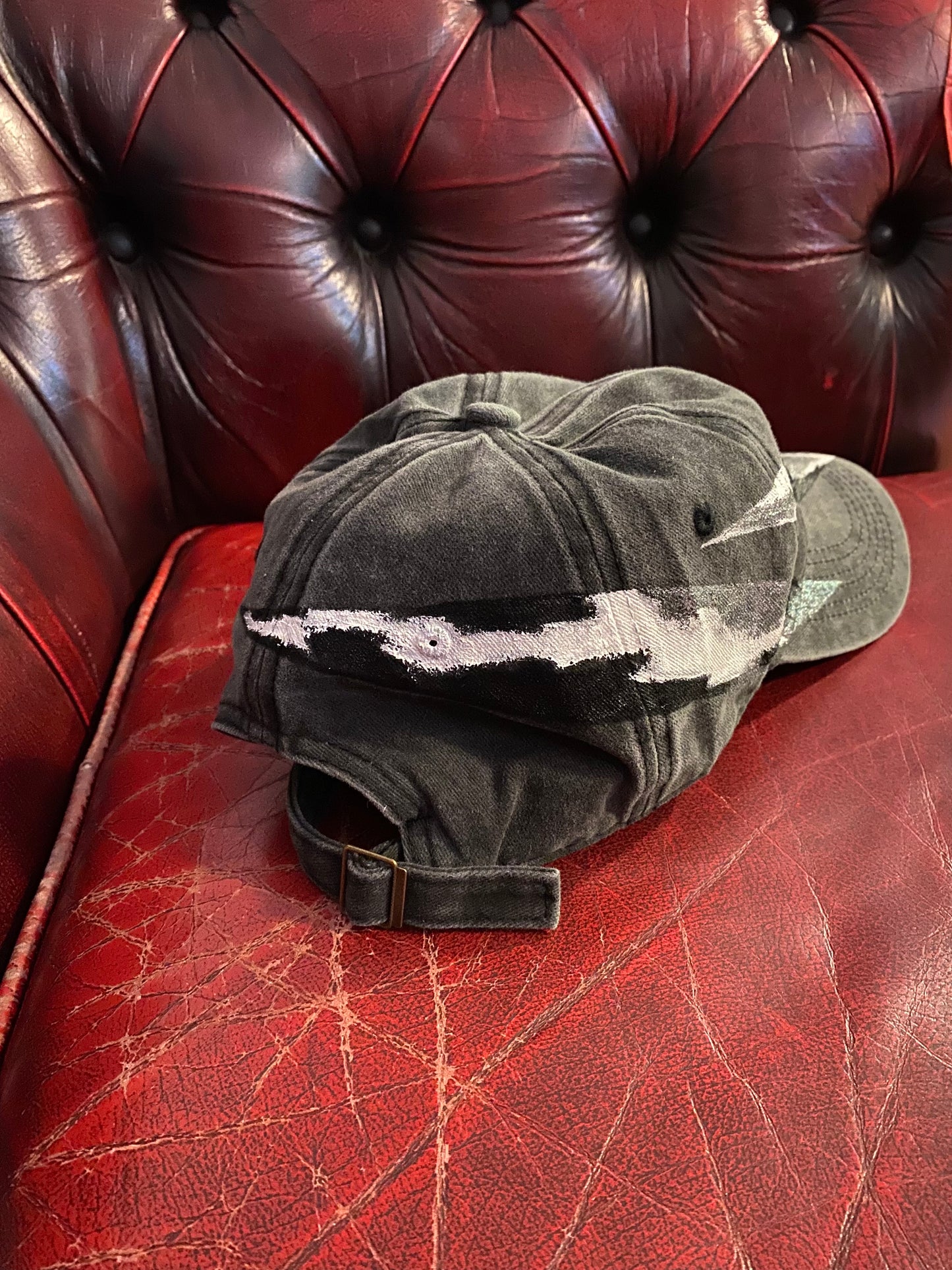 cap - cotton - black „feather“ edition