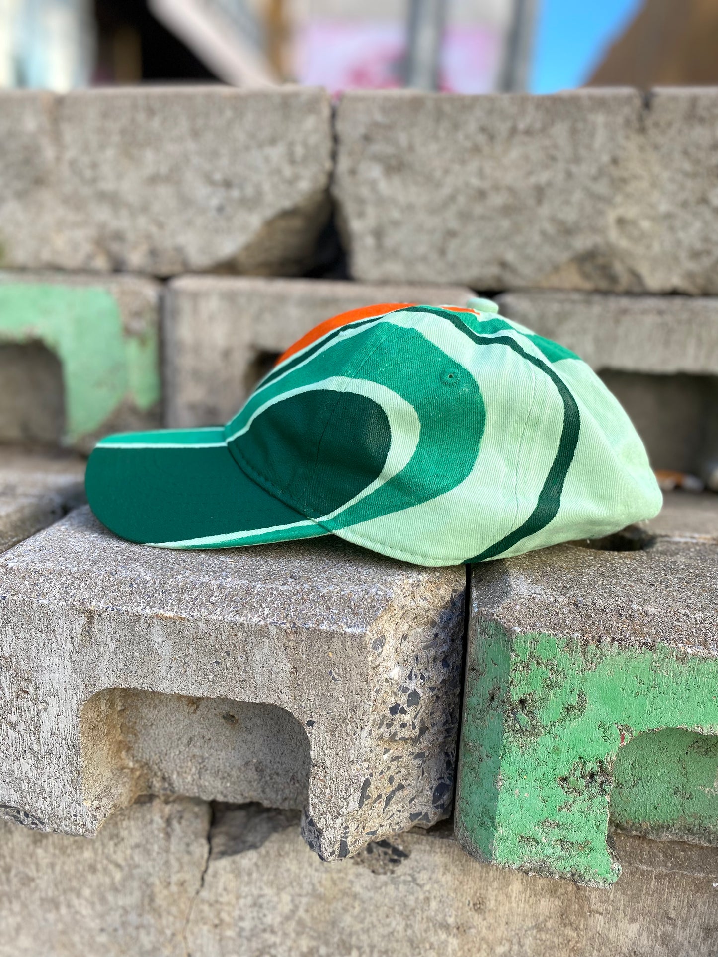 cap - cotton - mint „lava“ edition