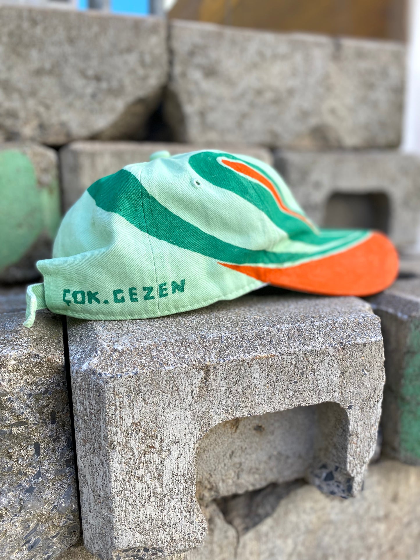 cap - cotton - mint „lava“ edition