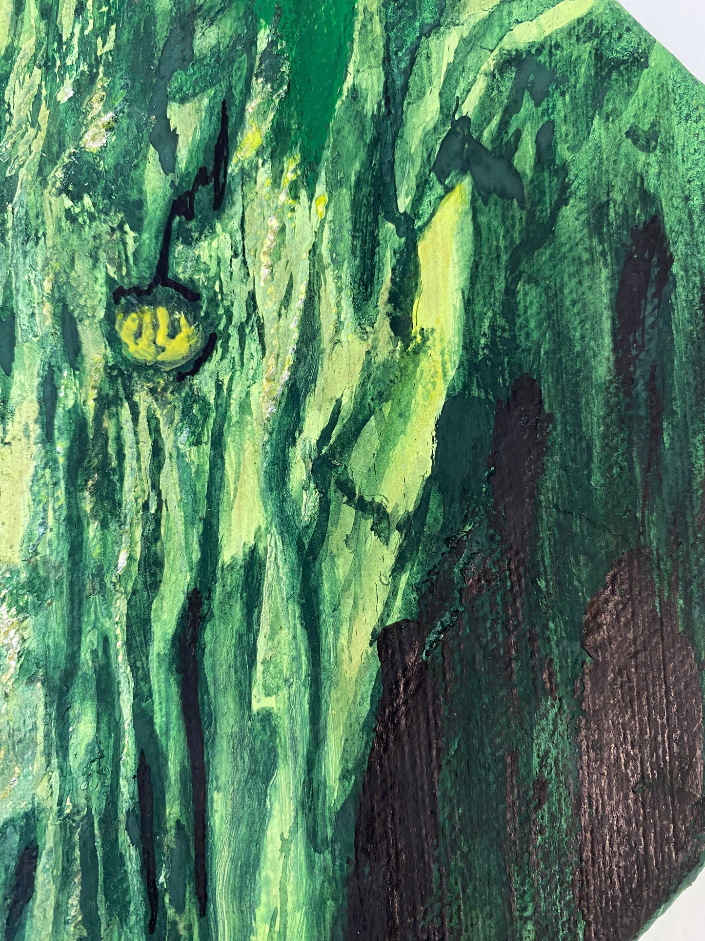 becoming tree - painting