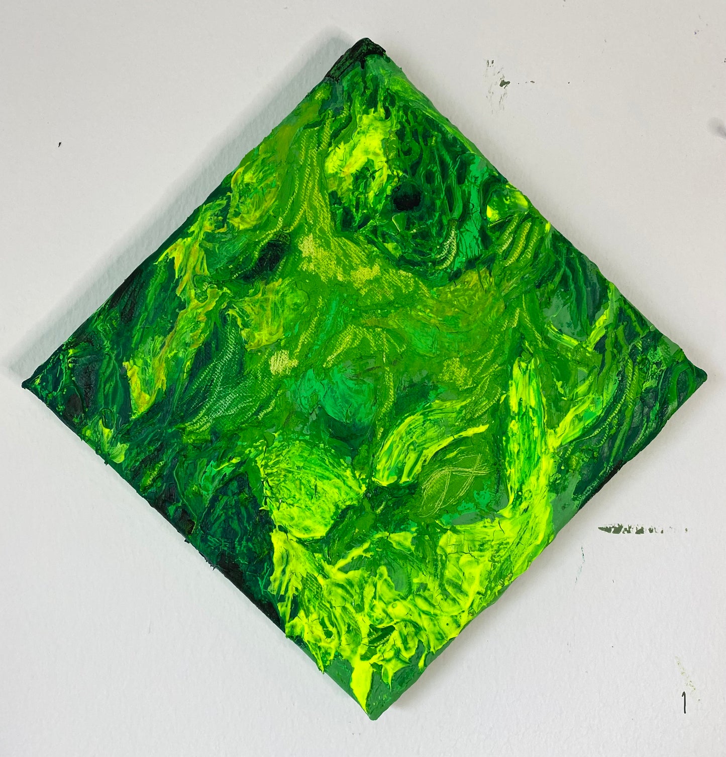 abstract person - painting