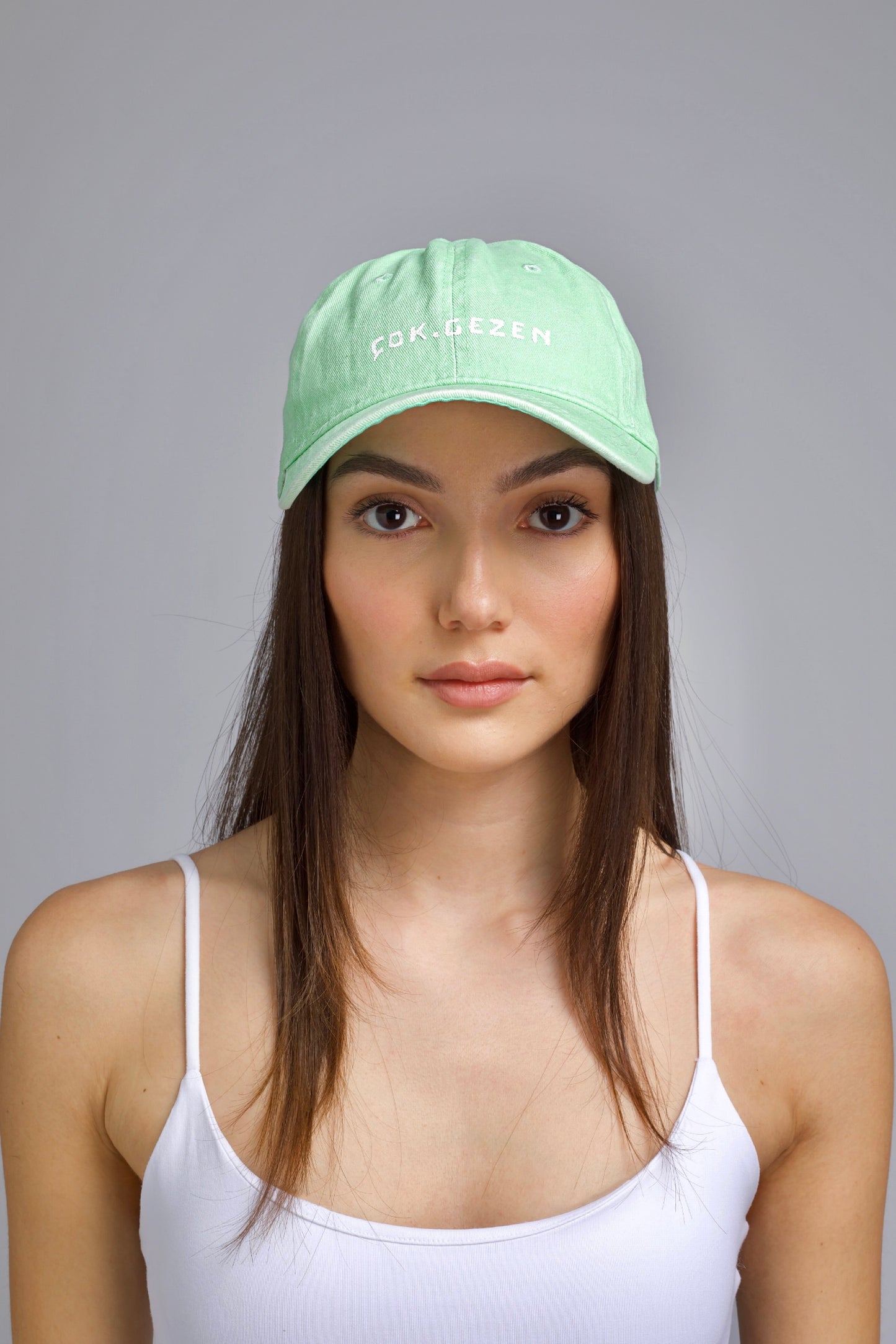 cap - cotton - mint