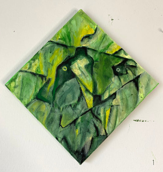 in the green - painting