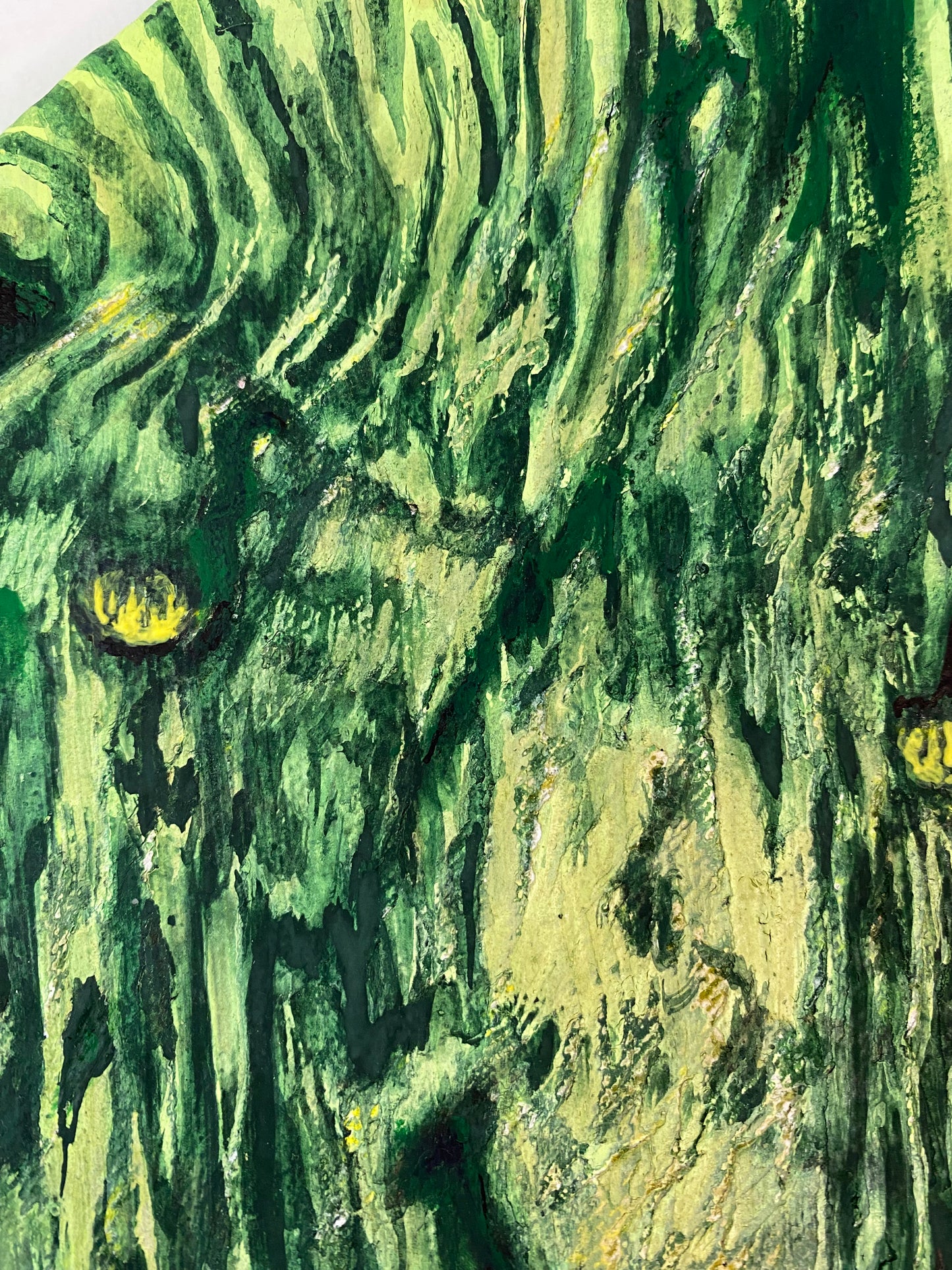 becoming tree - painting