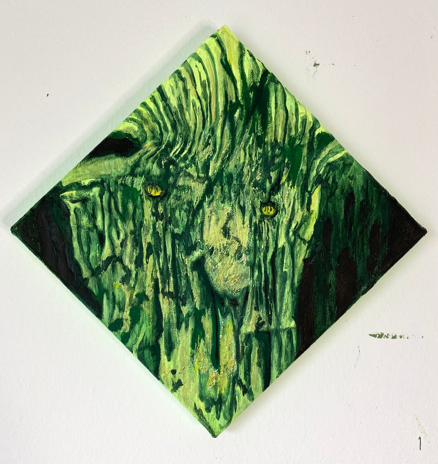 becoming tree - painting