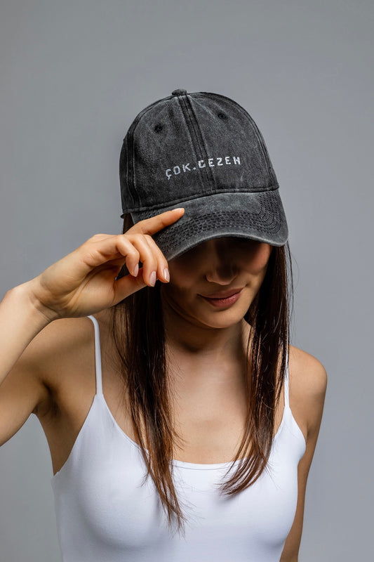 cap - cotton - black