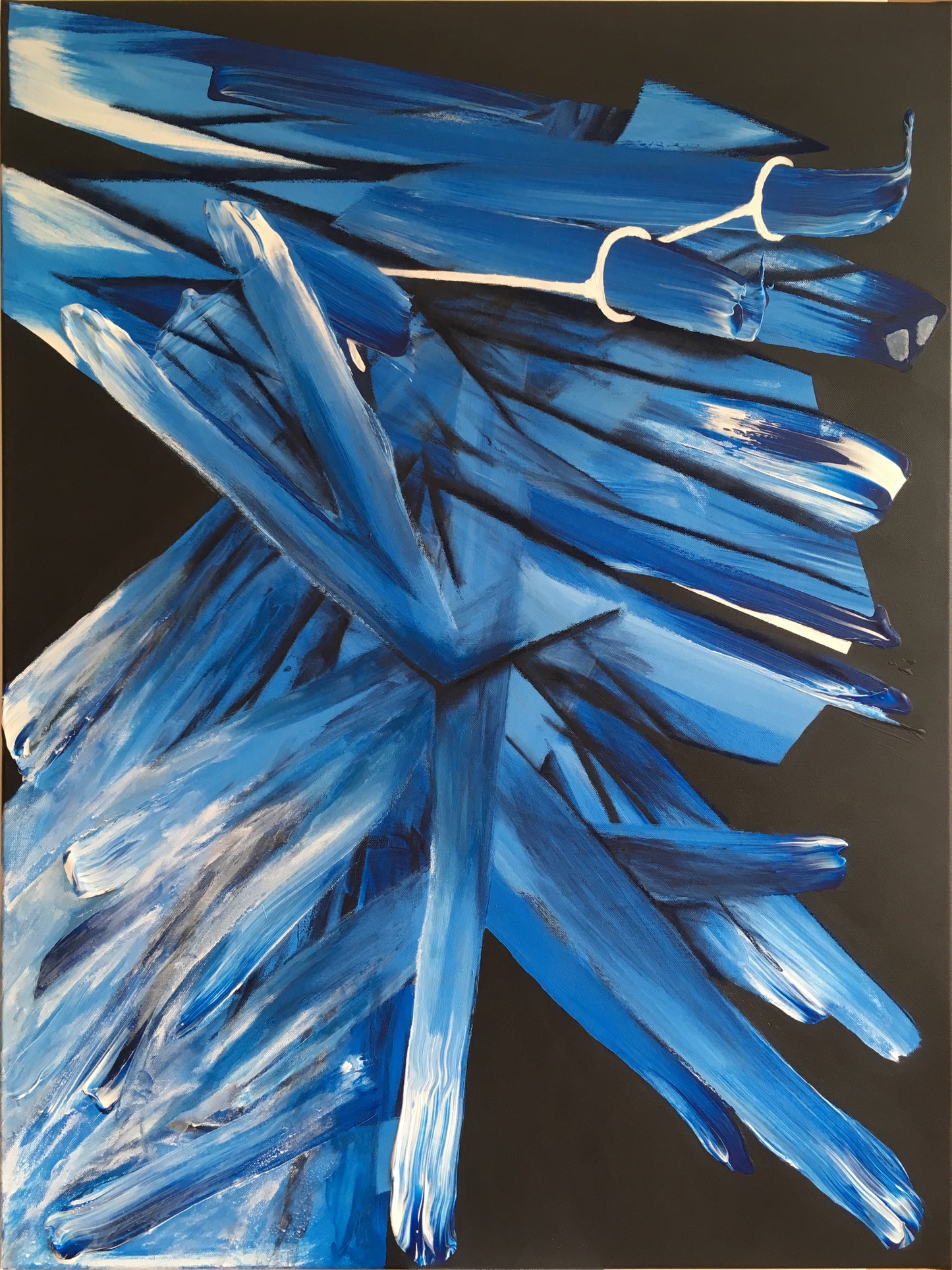 Abstract portrait 21 - painting