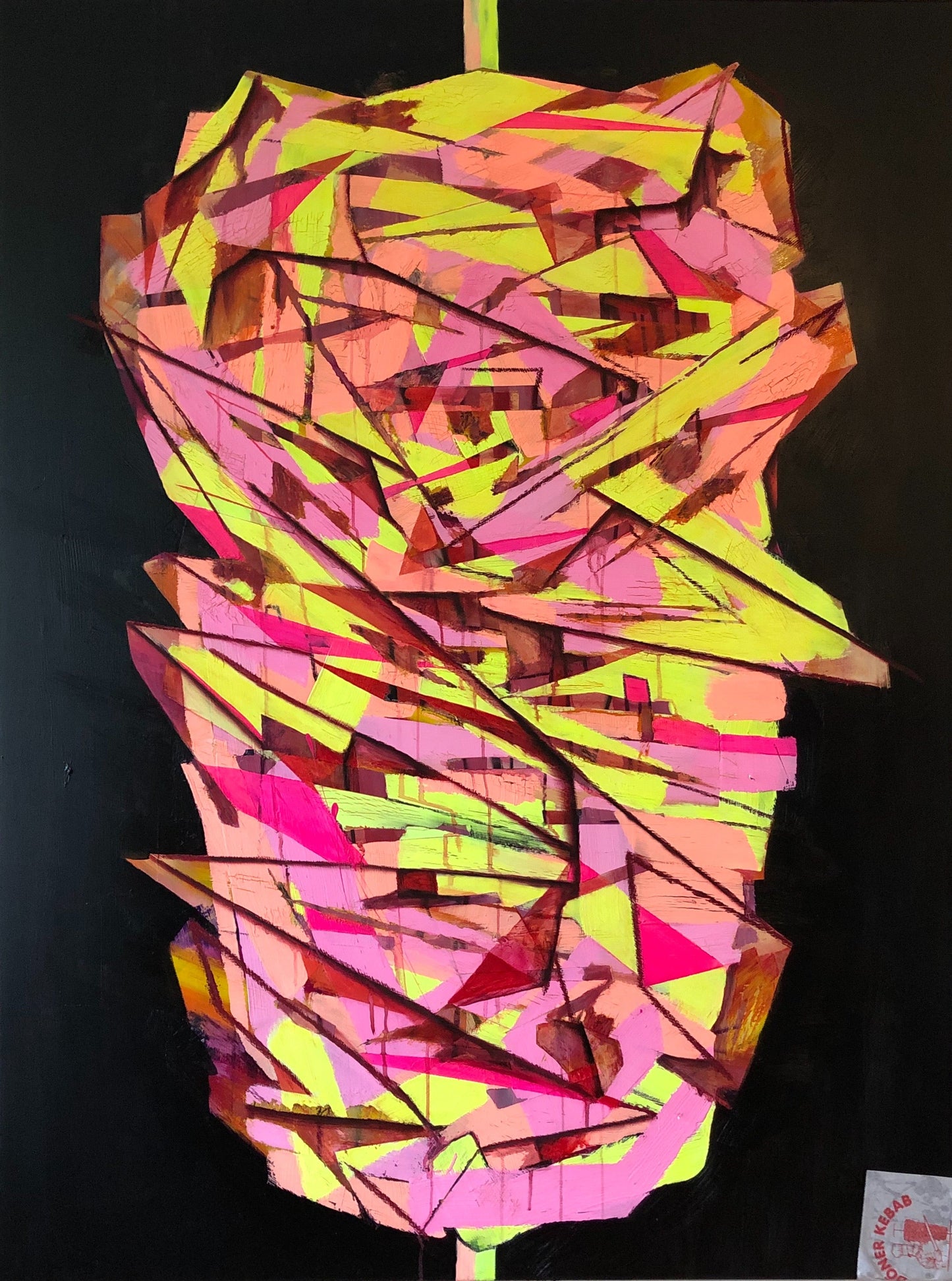 Neon Döner - painting