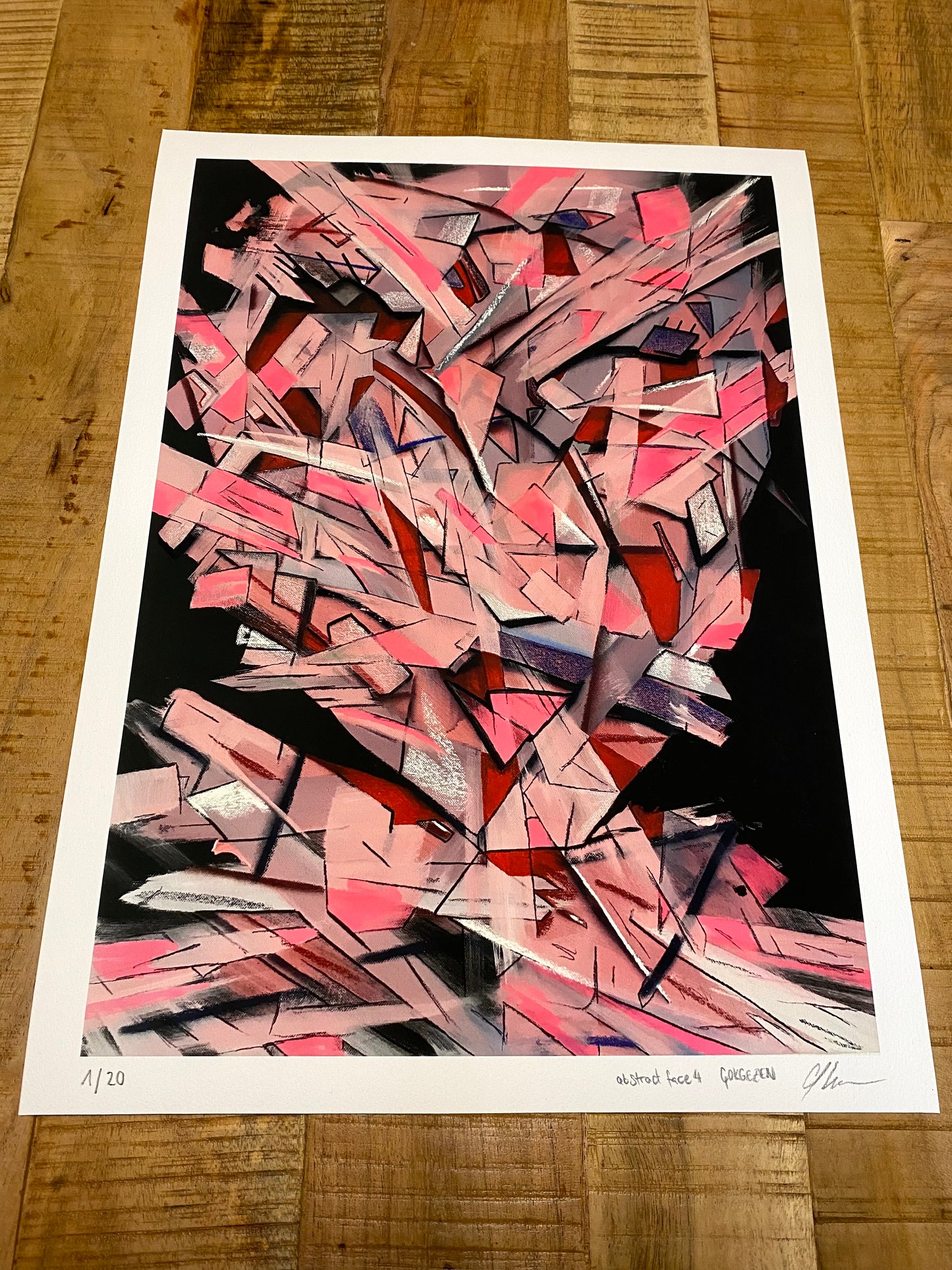 Art Print - face 4 (Limitiert)