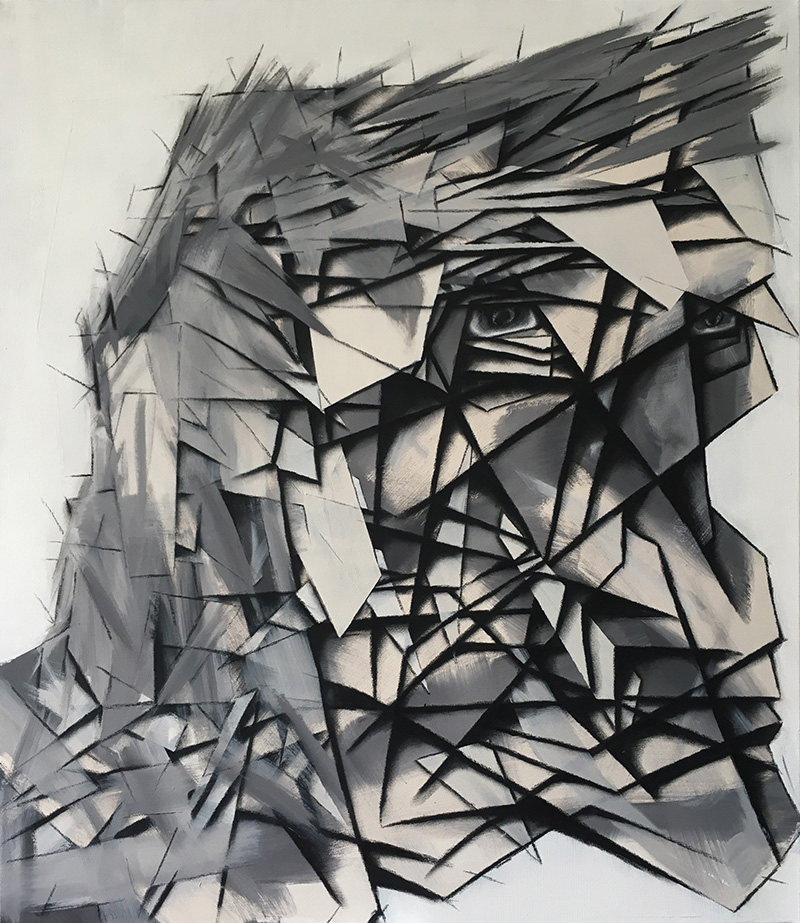 Metro Visage - painting