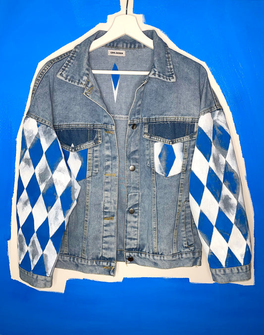 Jeansjacke | Bayern - unikat