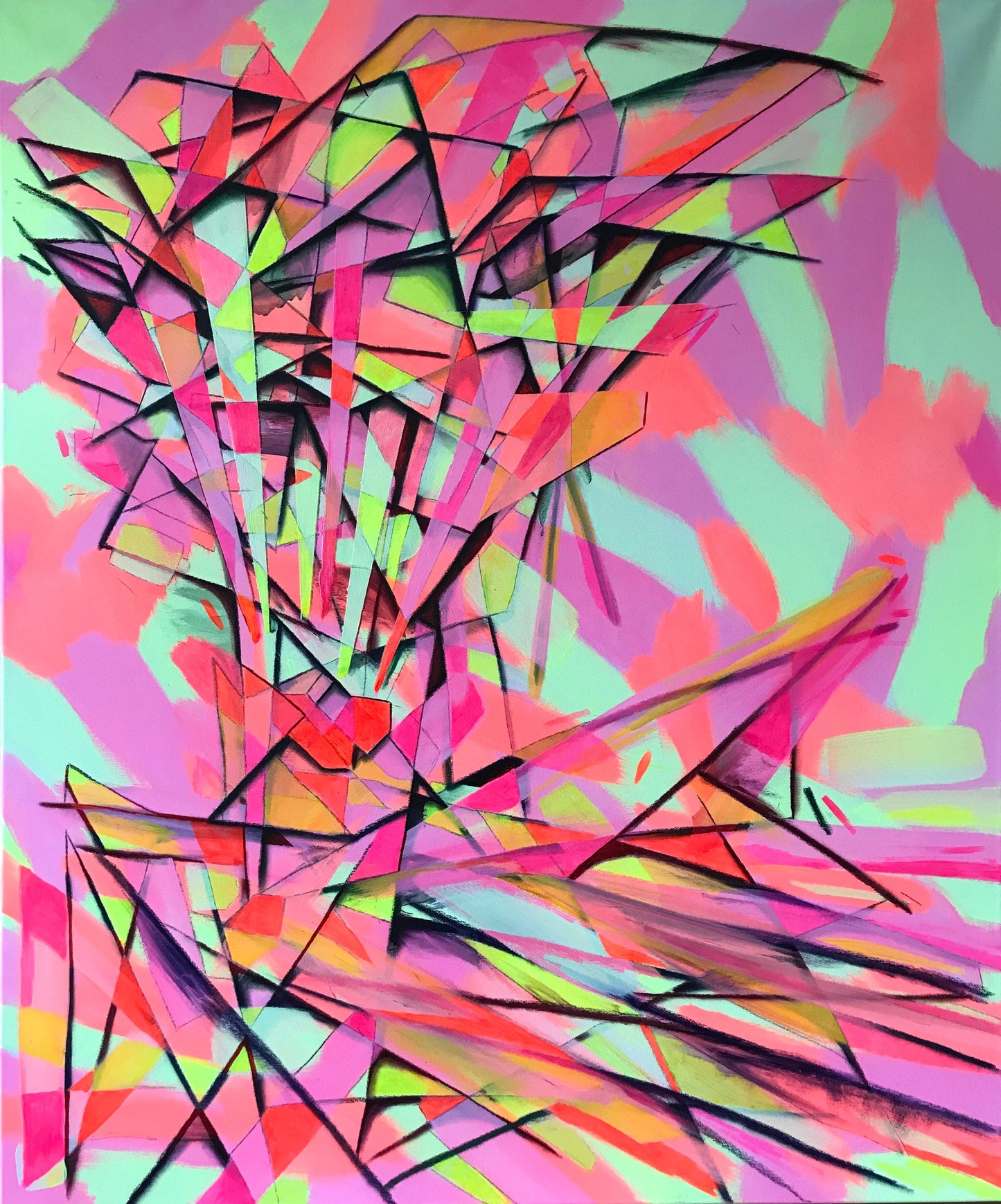 Neon untitled 2 - painting