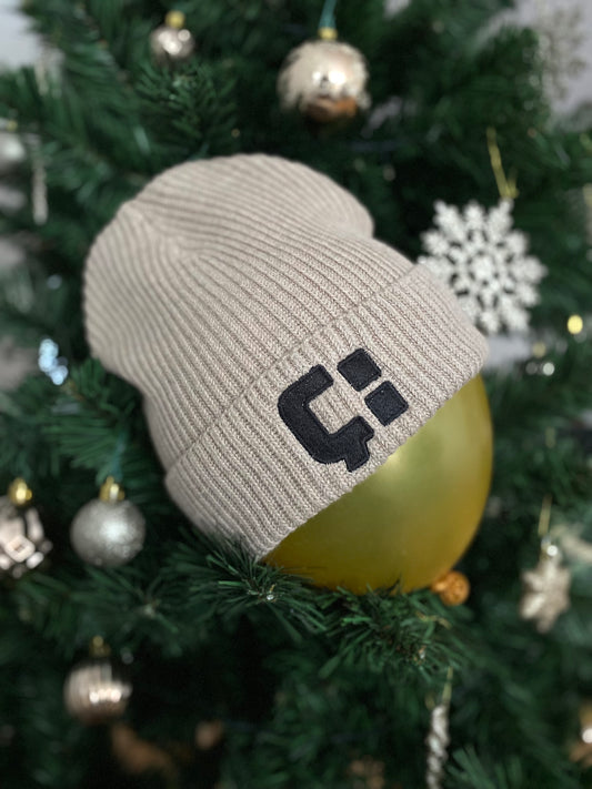 Bio Beanie - organic cotton - Sand Farbe