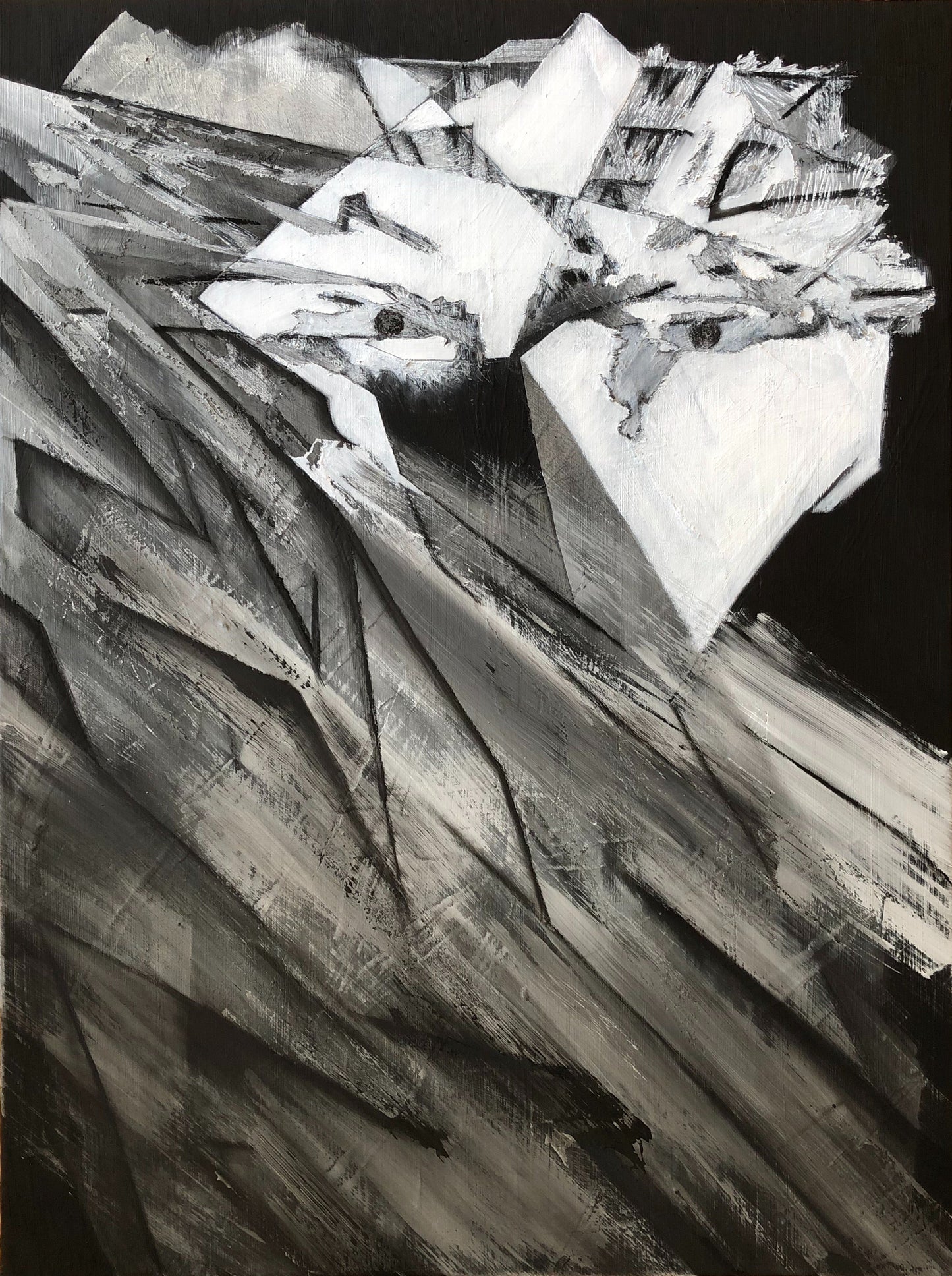 abstract face - painting