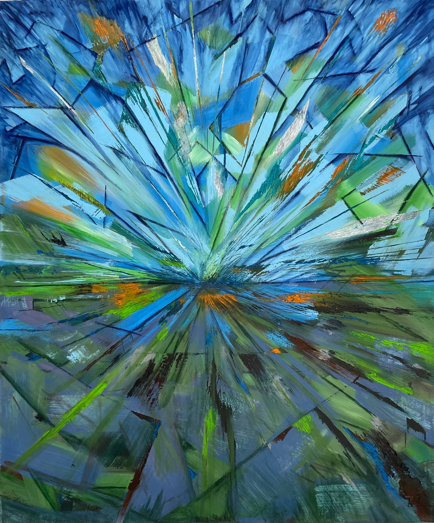 Abstract Landscape - painting