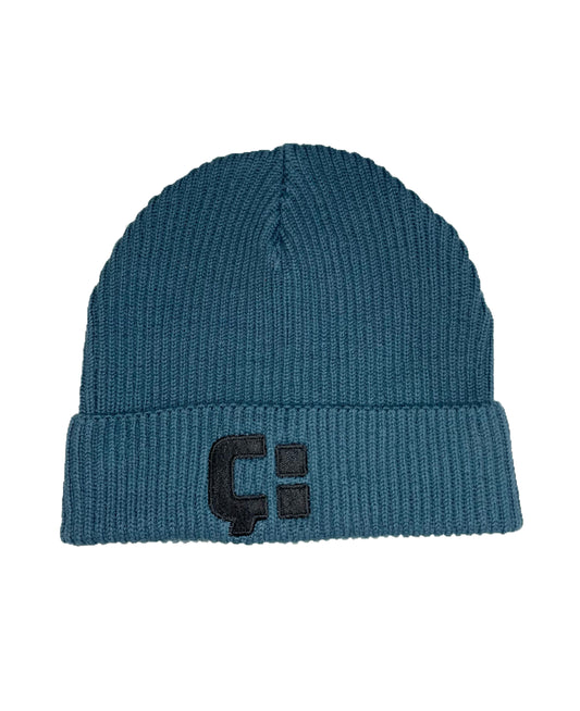 Bio Beanie - organic cotton - petrol