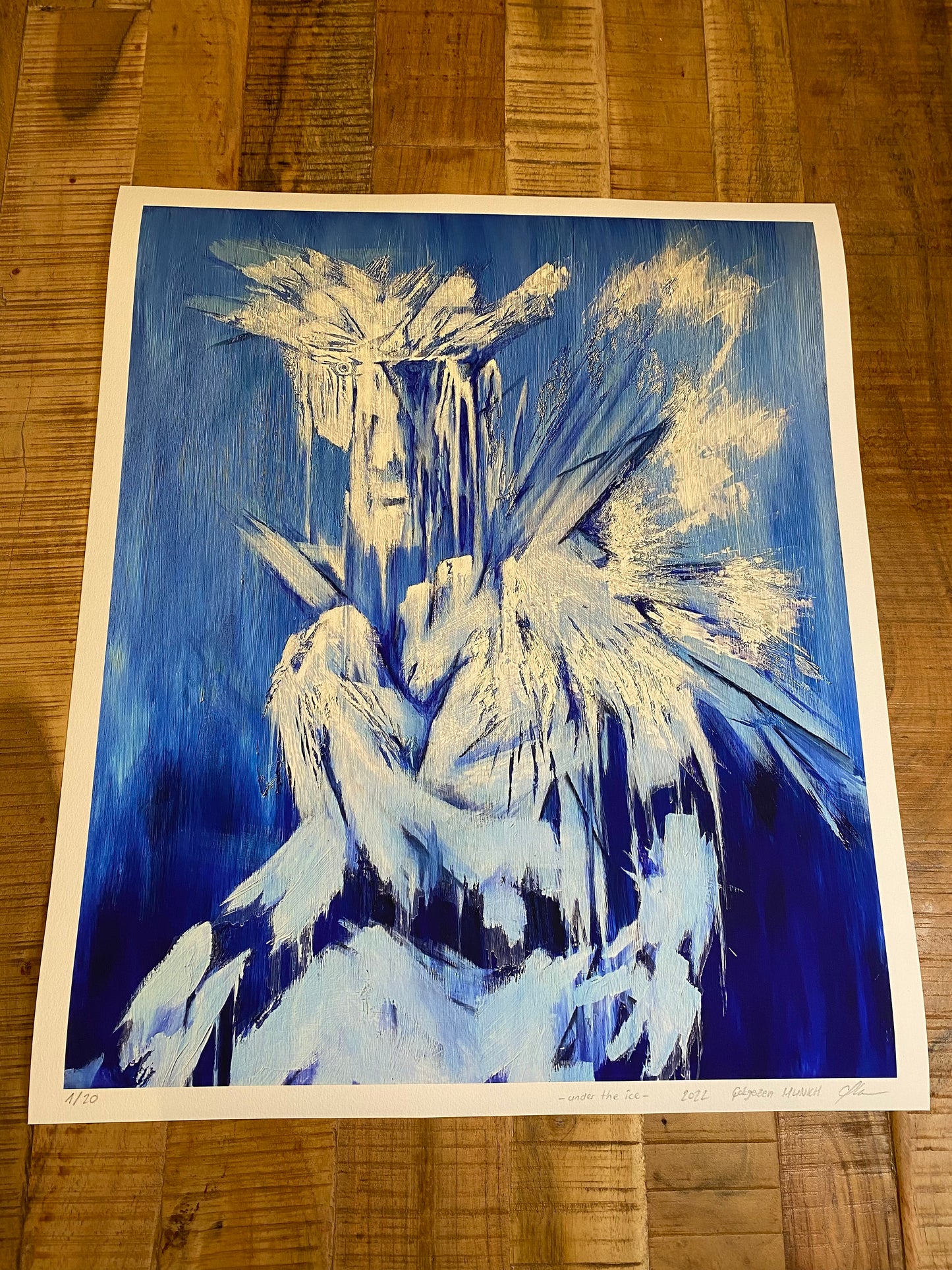 Art Print - under the ice (Limitiert)