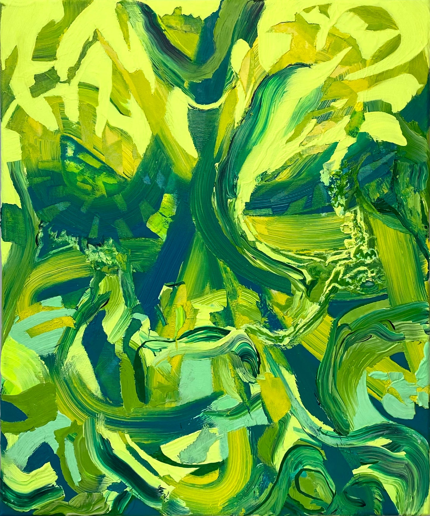 absorbing nature 1 - painting