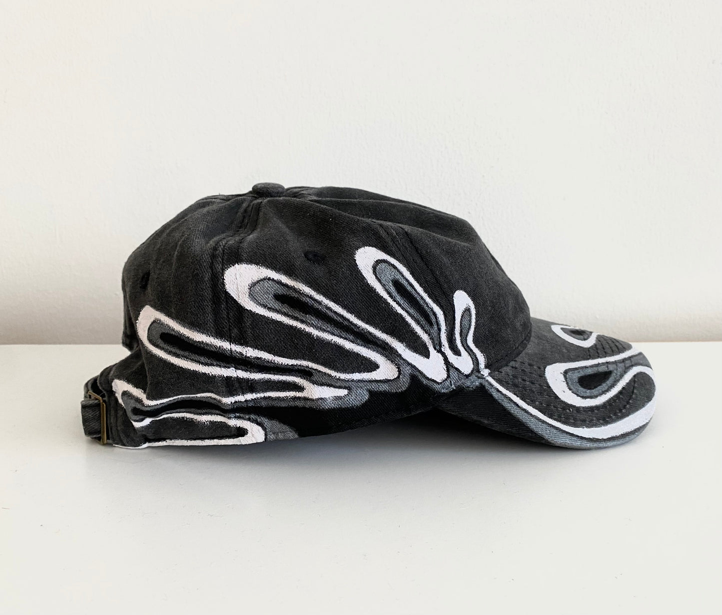 cap - cotton - black „wave“ edition