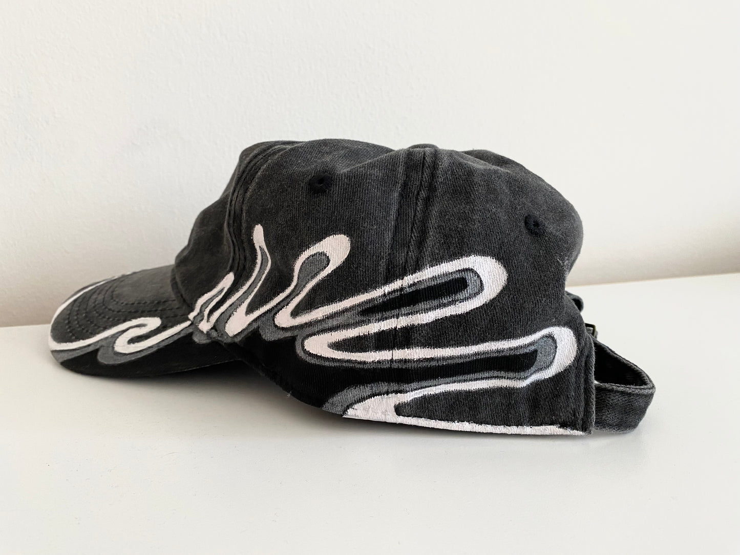 cap - cotton - black „wave“ edition