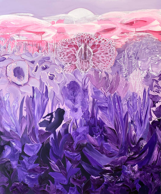 purple dream - painting