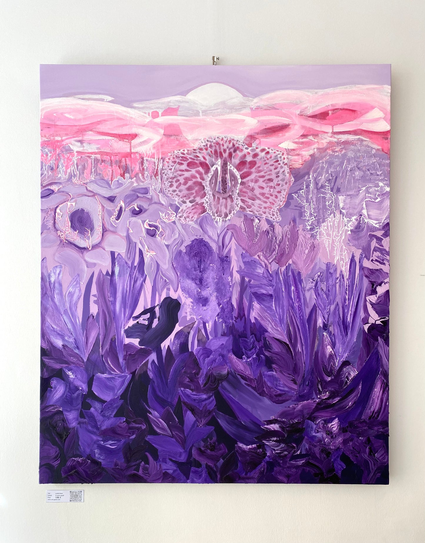 purple dream - painting