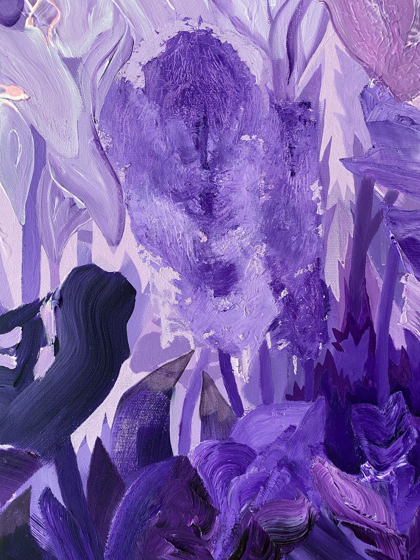 purple dream - painting