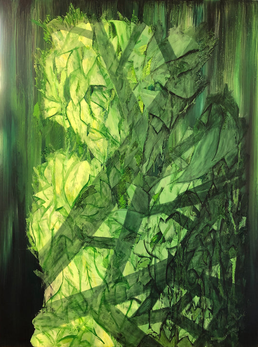 Green 03  - painting