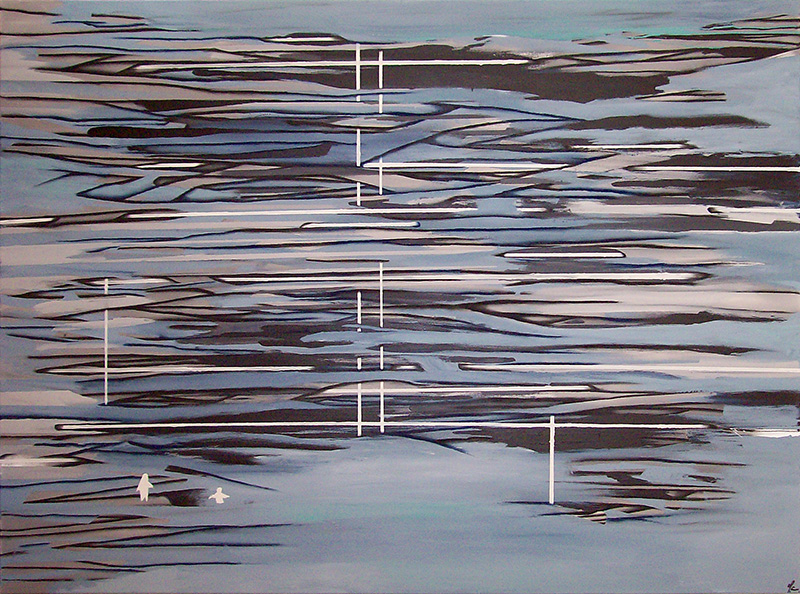 high tide - painting
