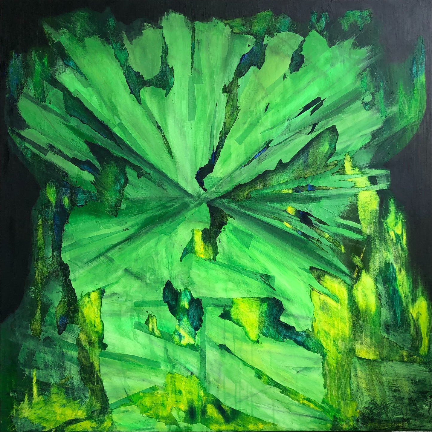 Green 8 - painting
